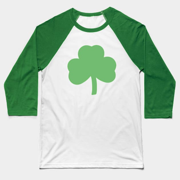 St. Patrick's Day Clover Baseball T-Shirt by DiegoCarvalho